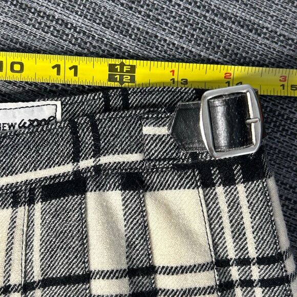 Vintage Kinloch Anderson Plaid Maxi Kilt Skirt Black and Ivory Plaid. - Picture 10 of 10